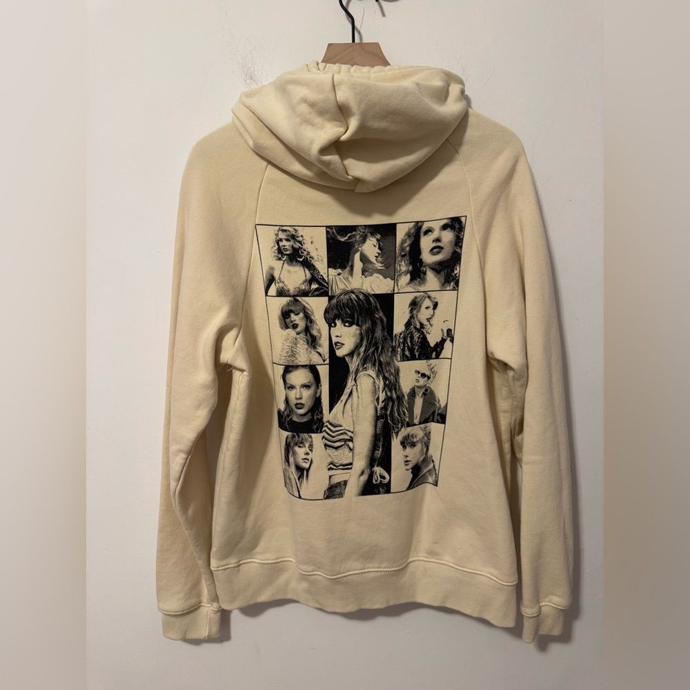 SALE! Taylor Swift Eras Tour Cream Hoodie Small